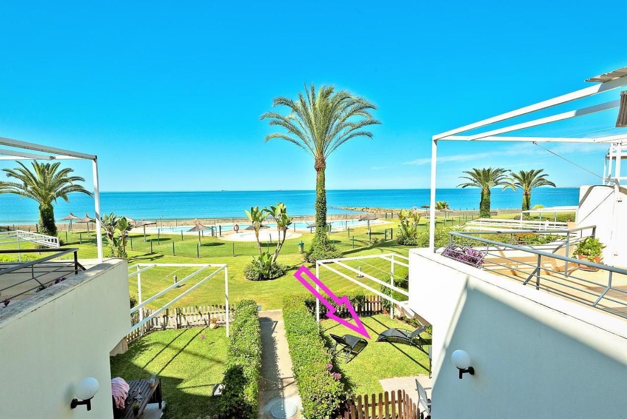 On Beach Deluxe Apartment With Pools And Own Garden El Puerto de Santa María Exterior foto