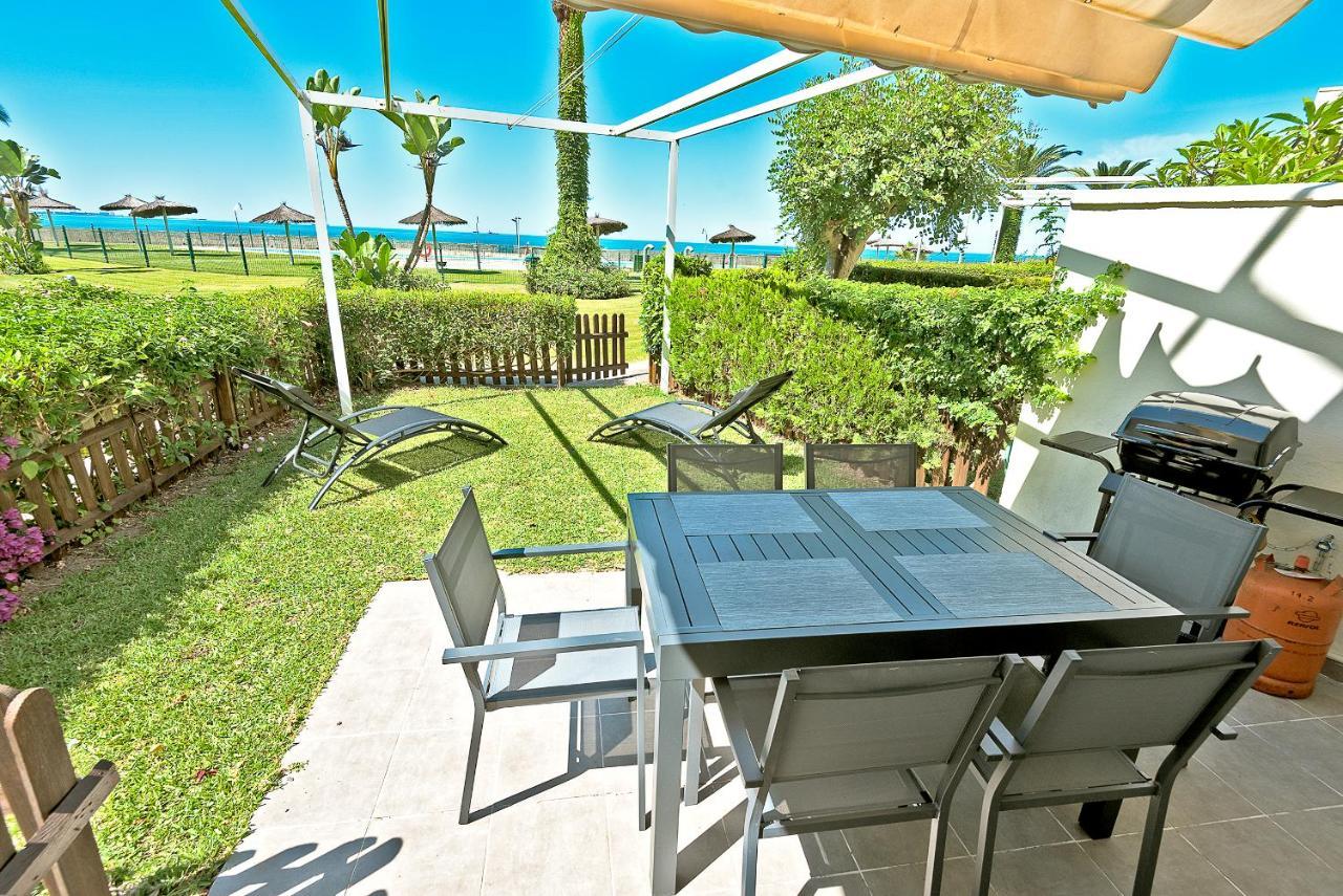 On Beach Deluxe Apartment With Pools And Own Garden El Puerto de Santa María Exterior foto